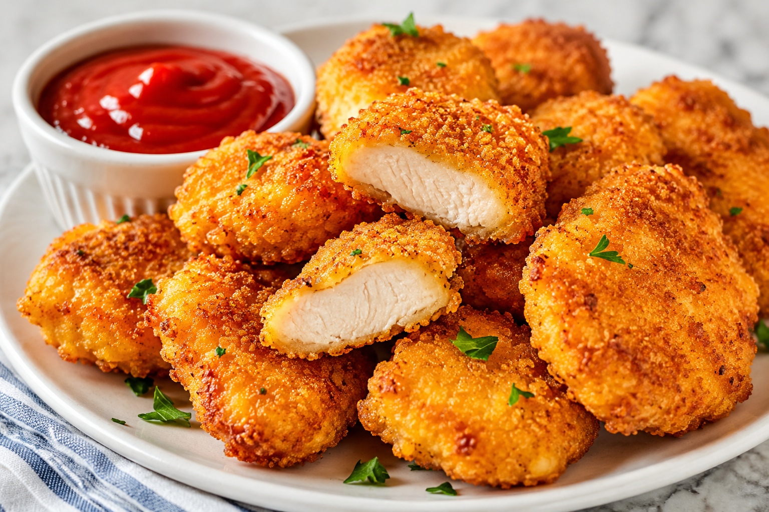 Gluten-Free Chicken Nuggets Crispy And Homemade