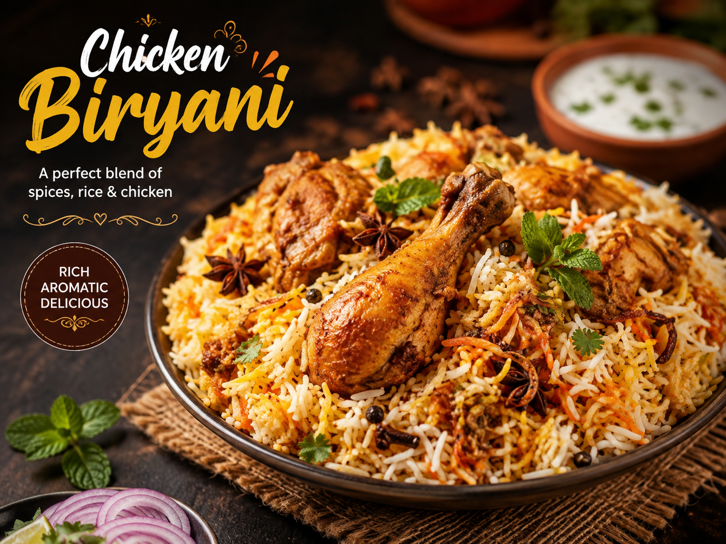 Chicken Biryani Fragrant, Flavorful and Easy to Make