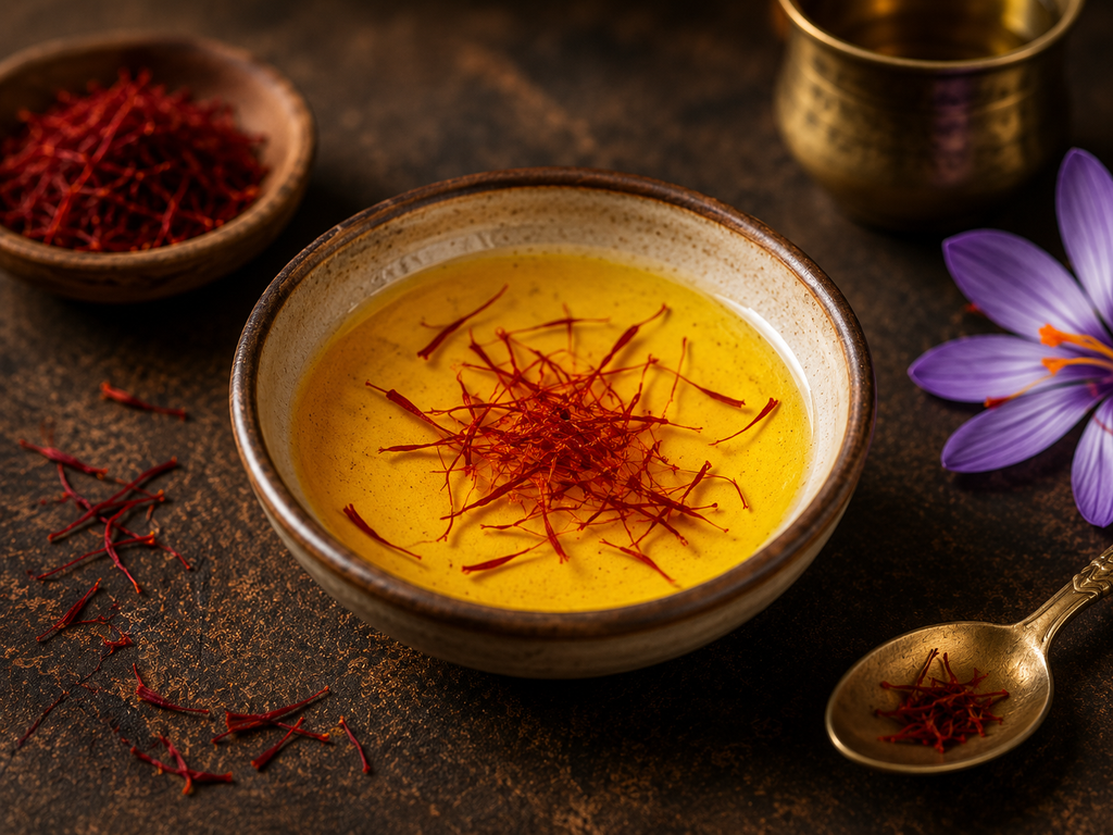 Saffron in Chicken Biryani recipe 