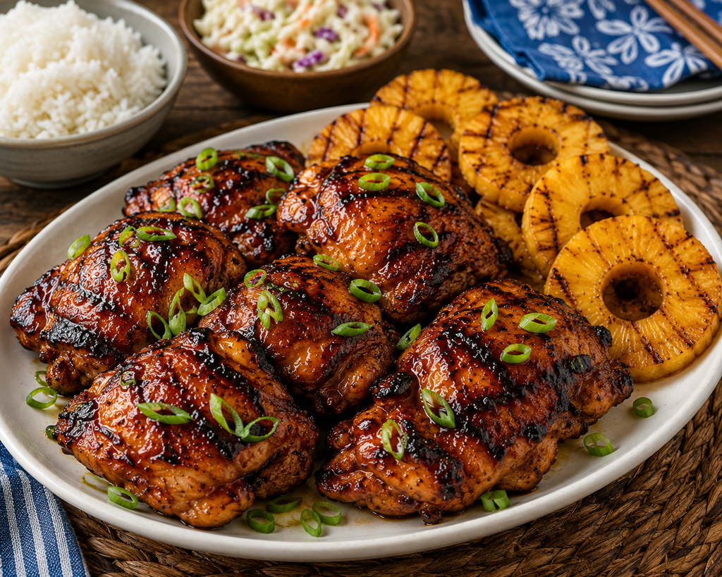 Rest and Serve the Huli Huli Chicken