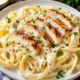 Chicken Alfredo Pasta Recipe (homemade and creamy)