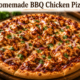 Homemade BBQ Chicken Pizza