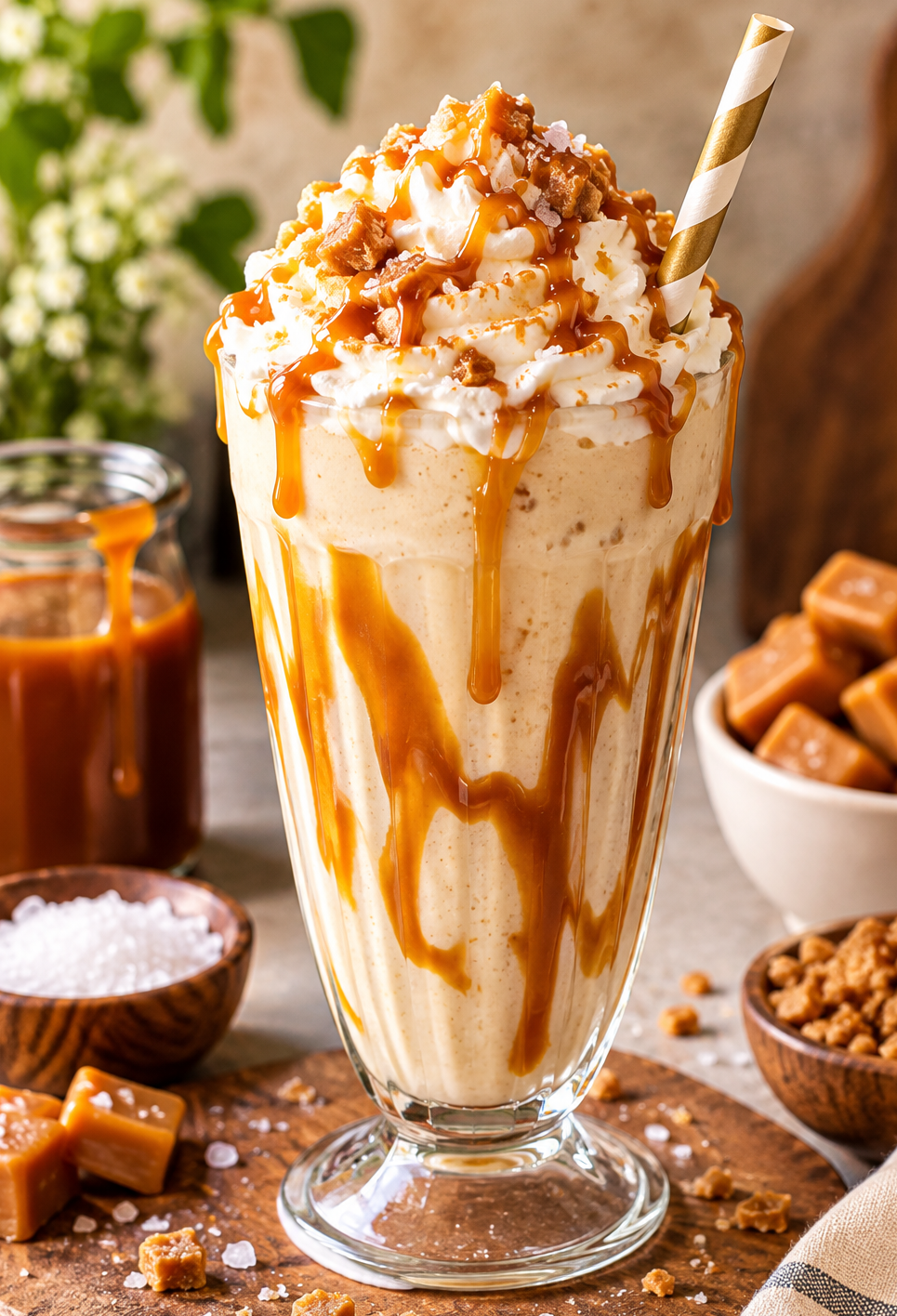Salted Caramel Milkshake: Creamy and Easy Recipe