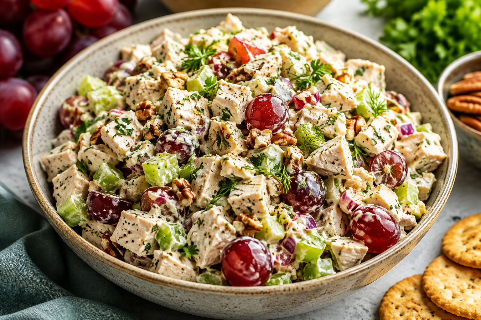Chicken Salad Recipe bowl