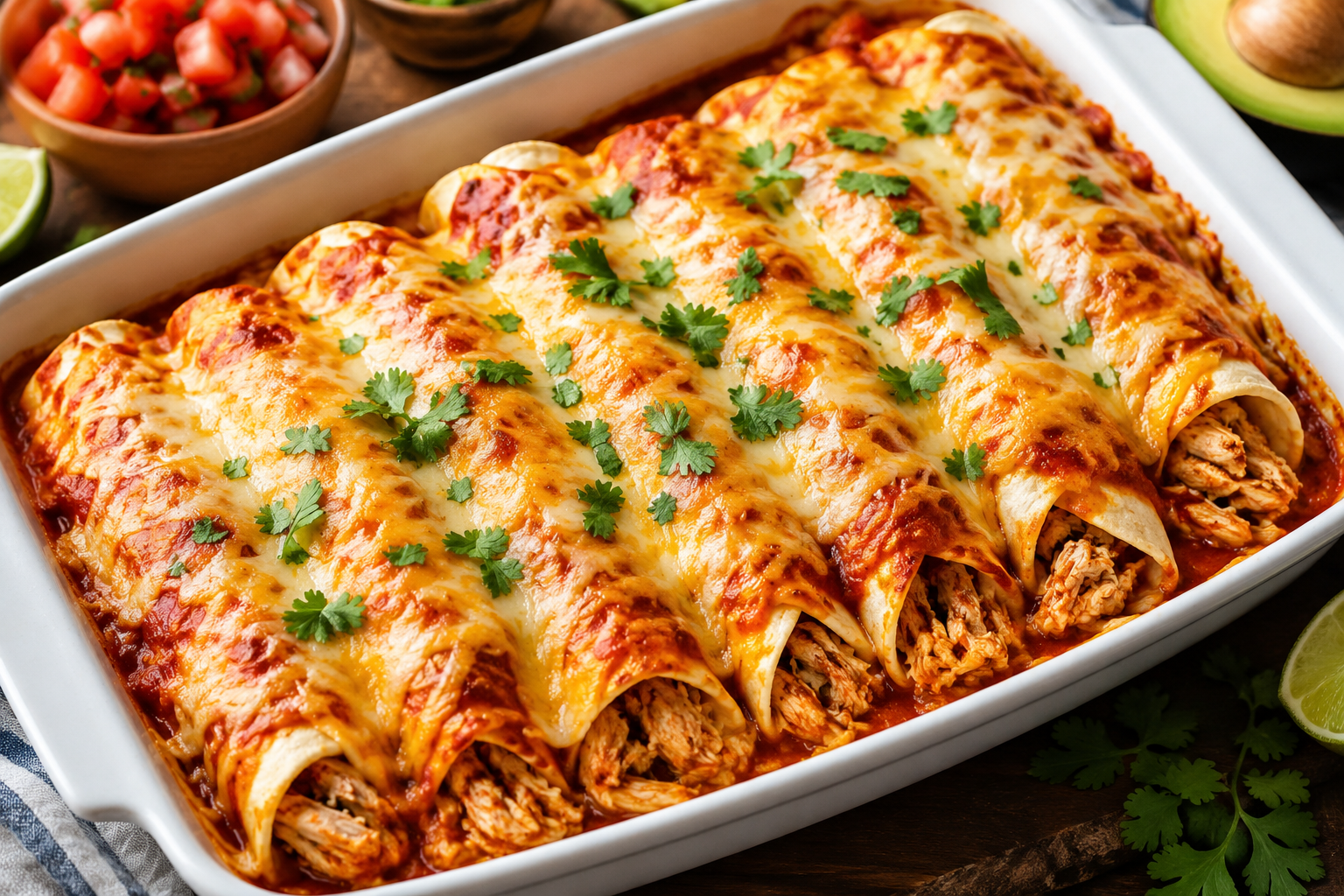 Chicken Enchiladas