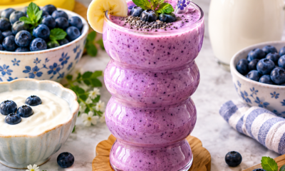 Blueberry Smoothie Recipe: Creamy, Fresh and Easy