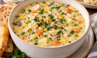 Easy Chicken Pot Pie Soup Recipe