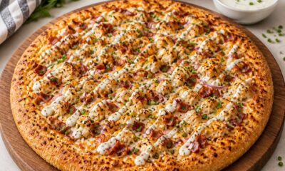Chicken Bacon Ranch Pizza Recipe: Easy & Cheesy
