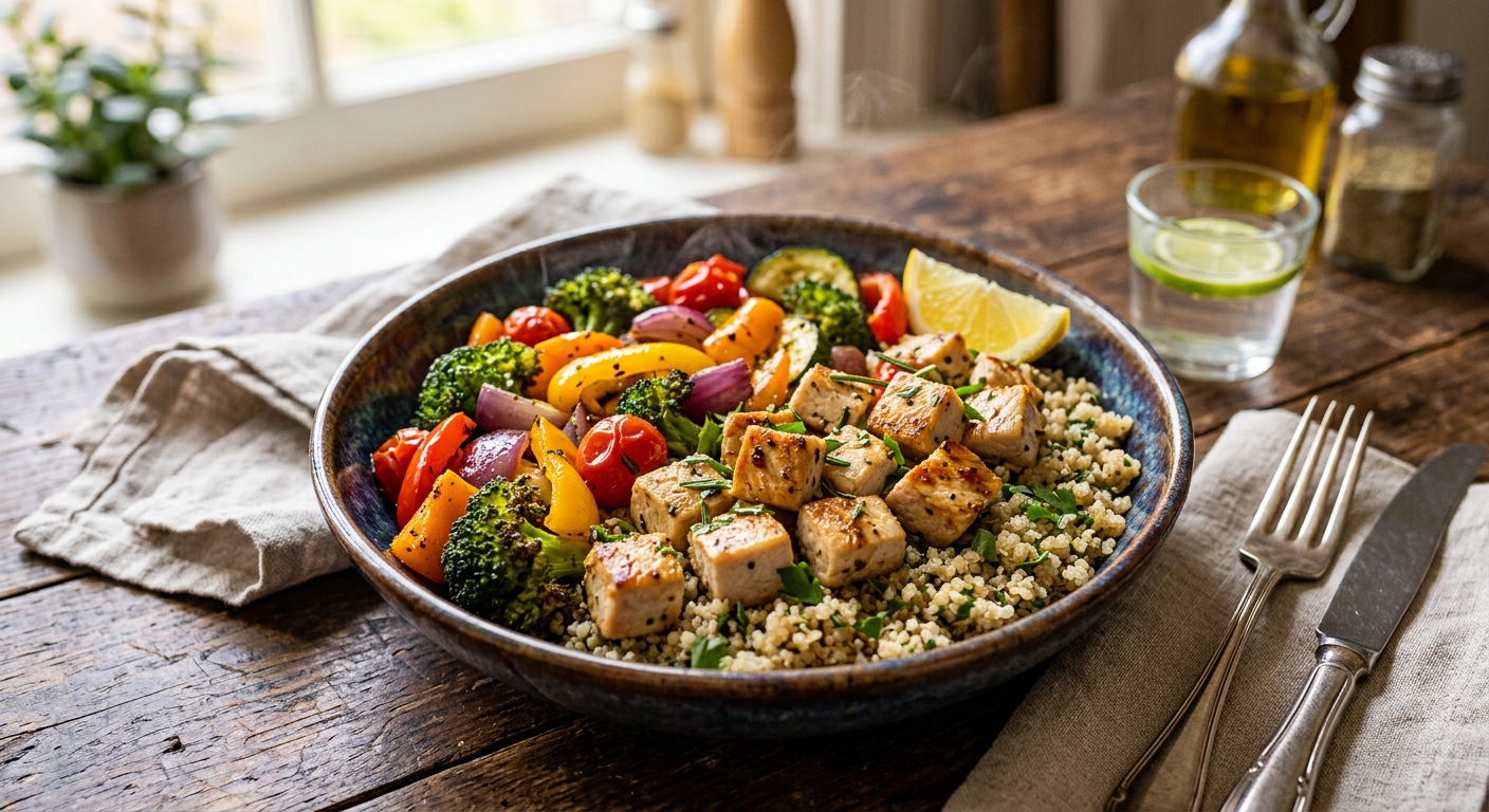 Healthy Diet Meal: Easy High-Protein Chicken Recipe for Weight Loss