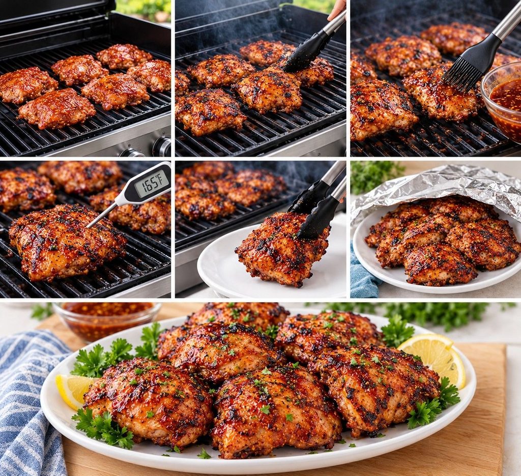 Cook Huli Huli Chicken Recipe on the Grill