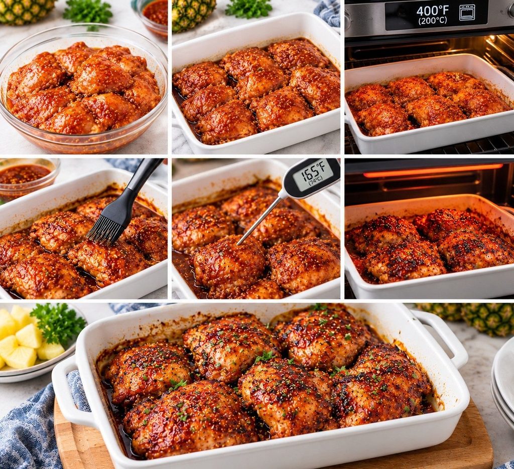 Make Oven-Baked Huli Huli Chicken Recipe