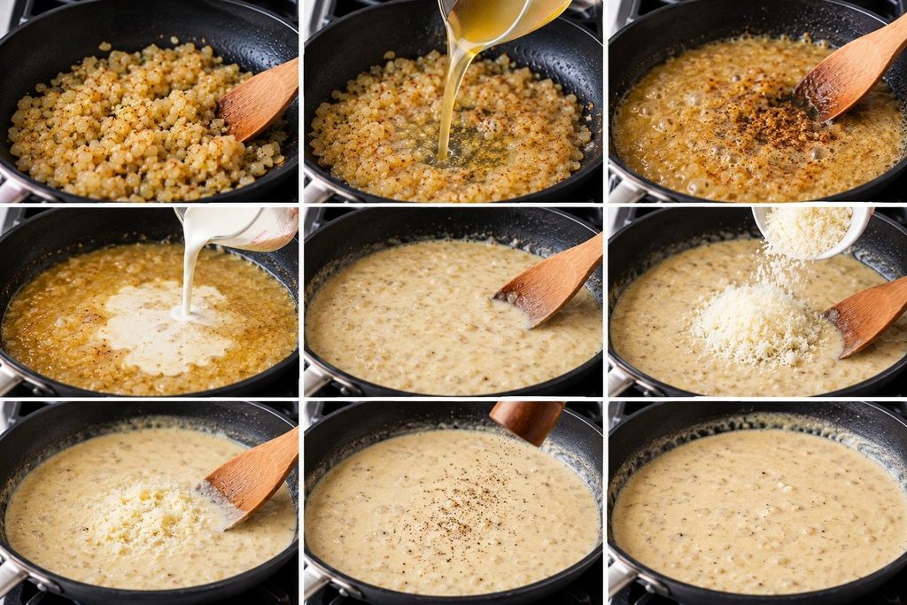 Make the Creamy Parmesan Sauce